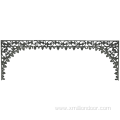 Ornamental fence gate wrought iron